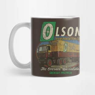 Olson Transportation Co. 1927 Mug